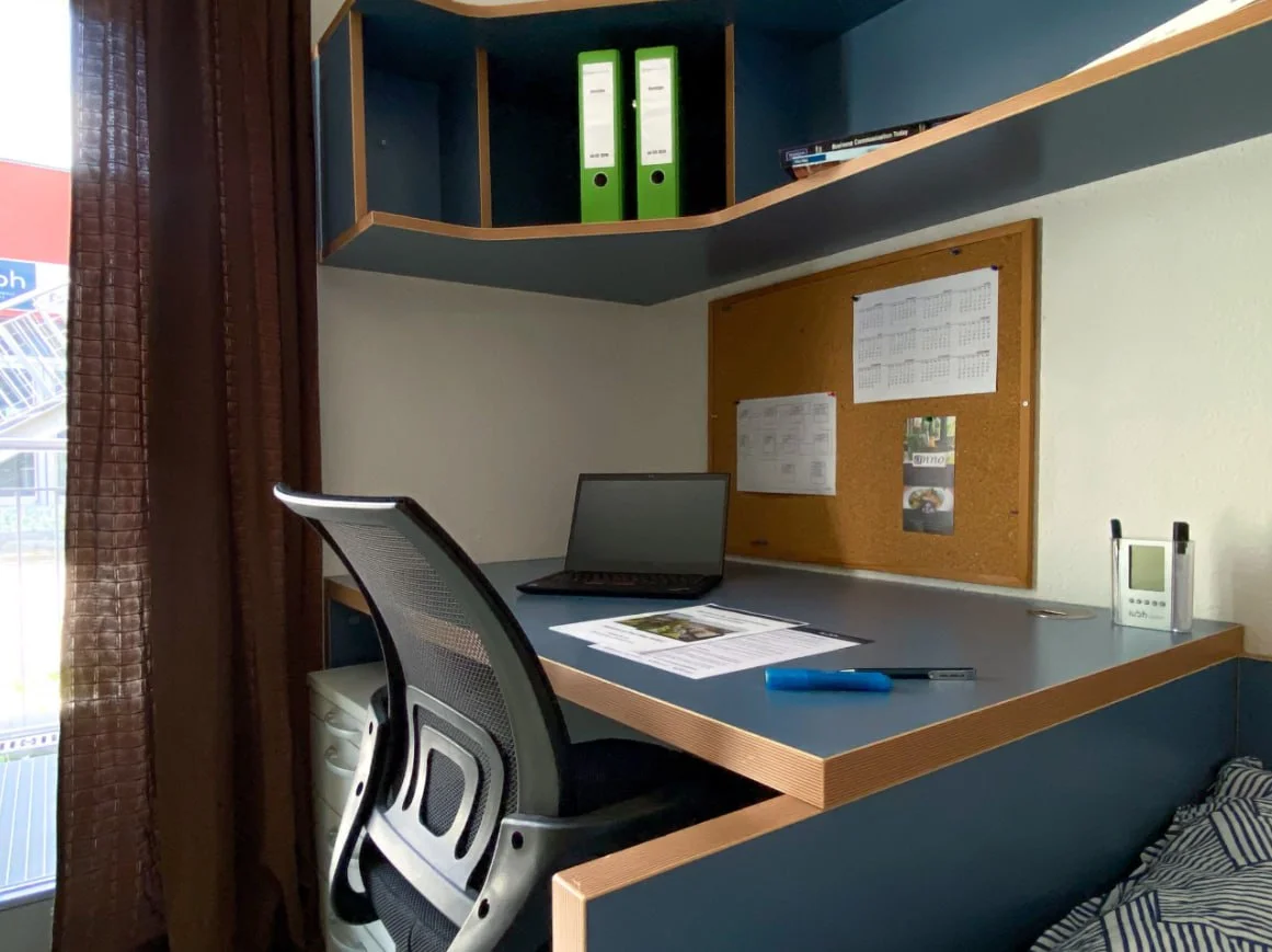 Apartment auf dem Campus – ruhiger Arbeitsplatz